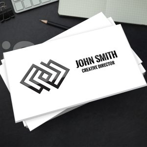 gold silver foil business cards