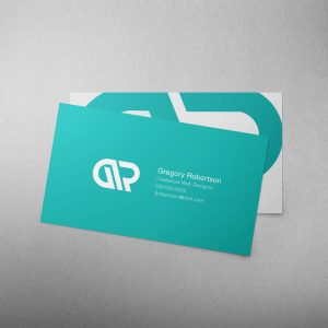 13pt Enviro Uncoated Business Card